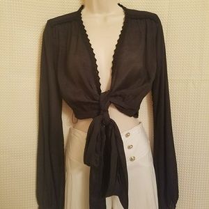Wrap around shirt